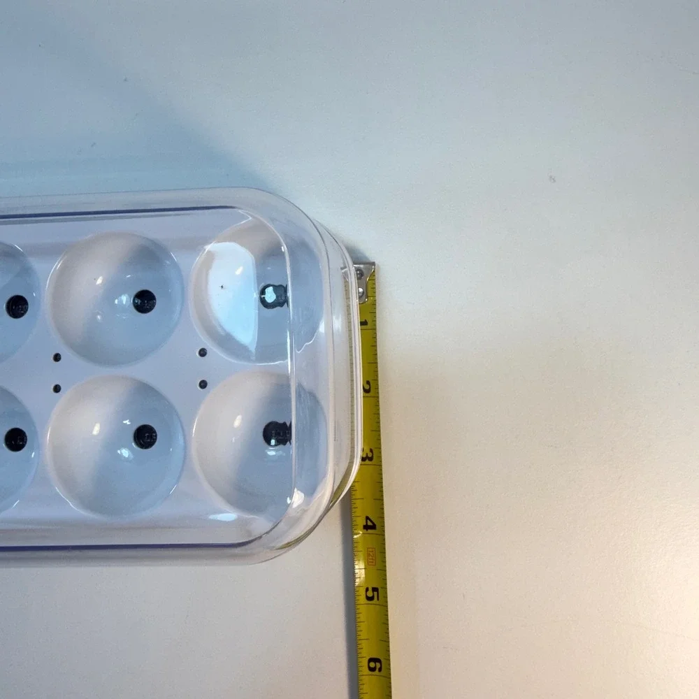 Quirky‎ GE Egg Minder Smart Egg Tray White Plastic Refrigerator Storage 14 READ
